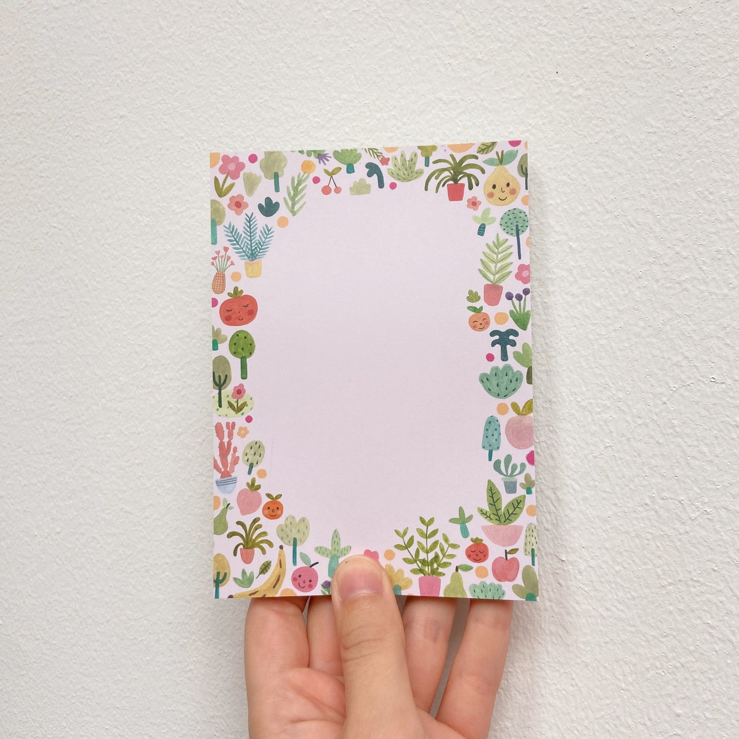 fruity flower notepad