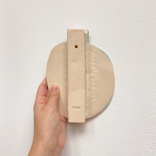 wall vase | pink flower