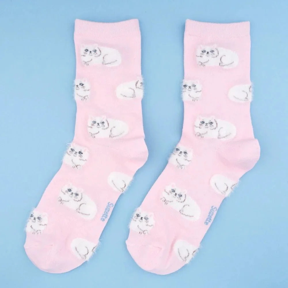 coucou suzette socks - persian cat