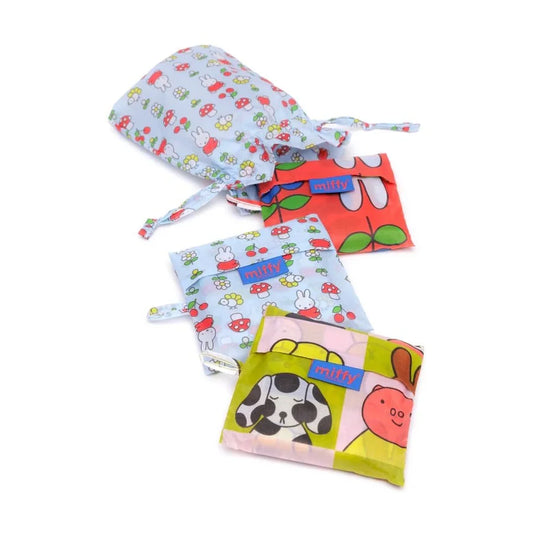 miffy set of 3 baggu