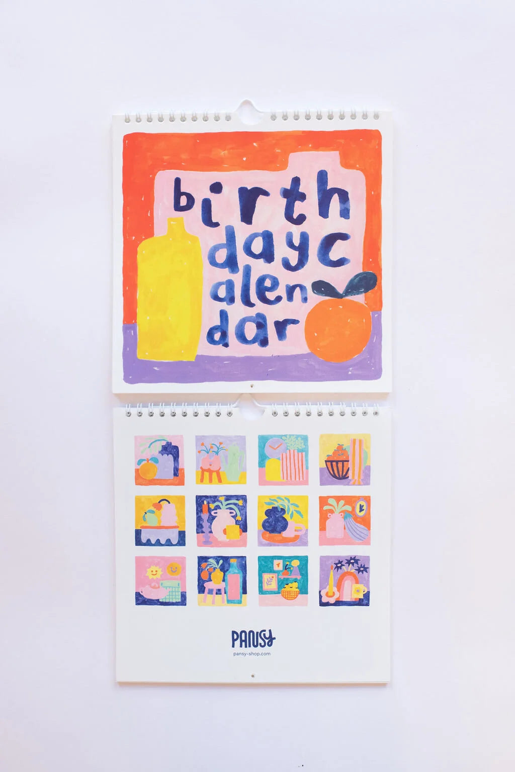 wallflower | birthday calendar