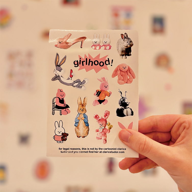 sticker sheet | clarice tudor