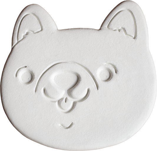 ceramic shape - furry friends - included