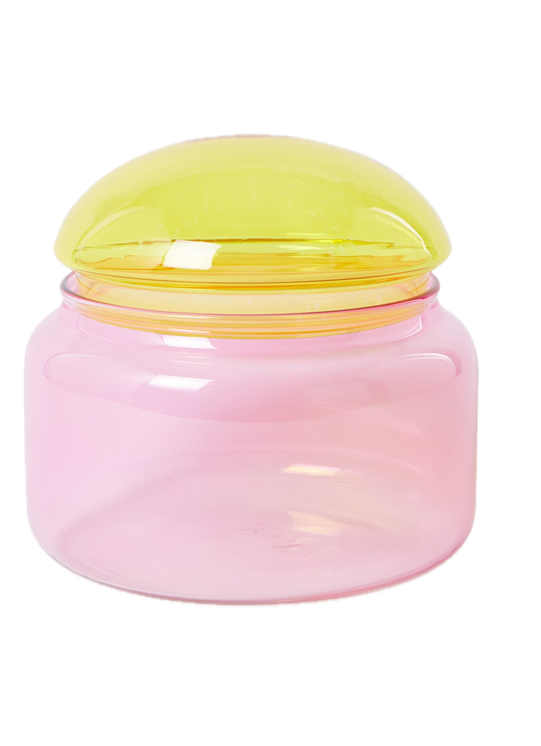 &klevering jar - puffy pink