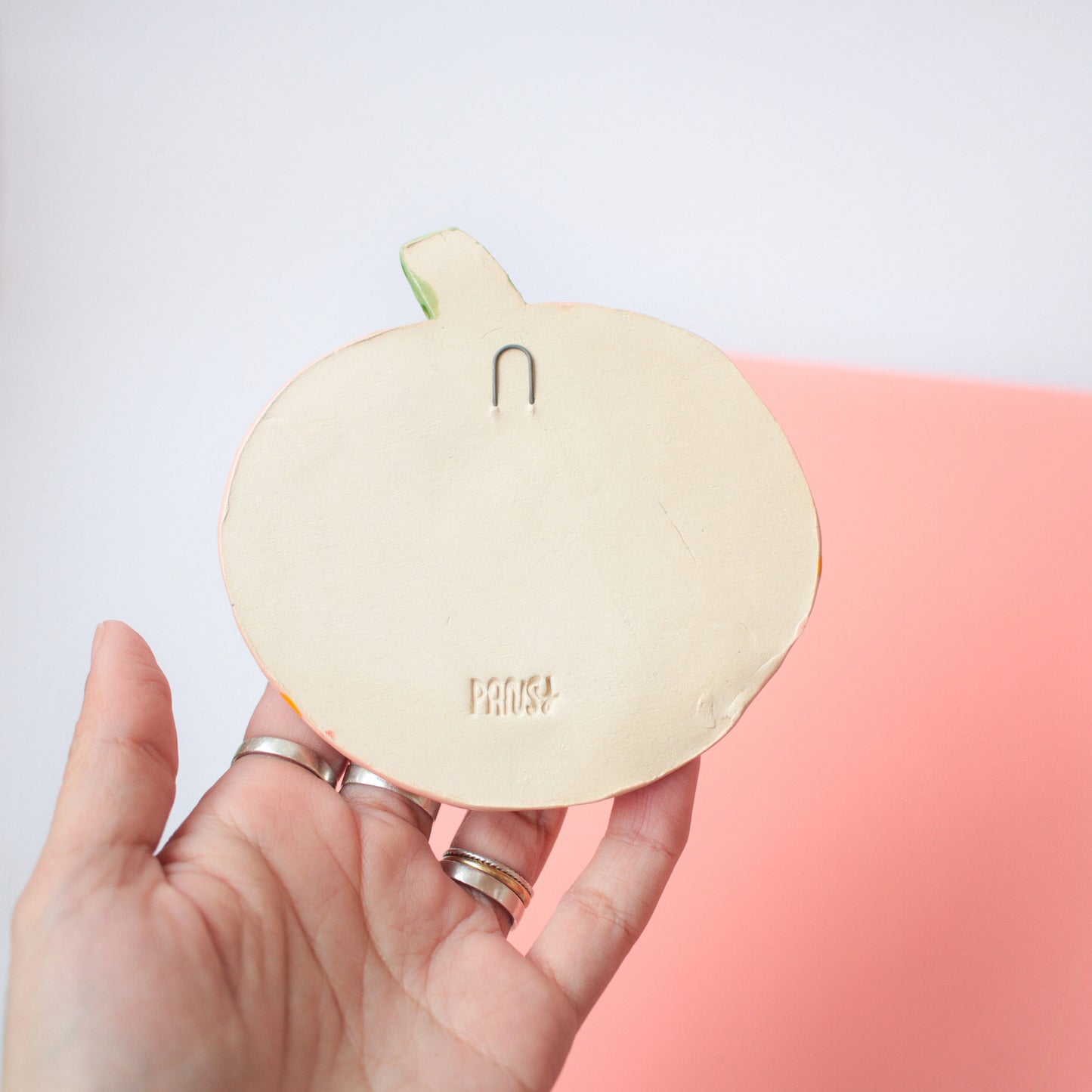 wall hanging | orangey friends