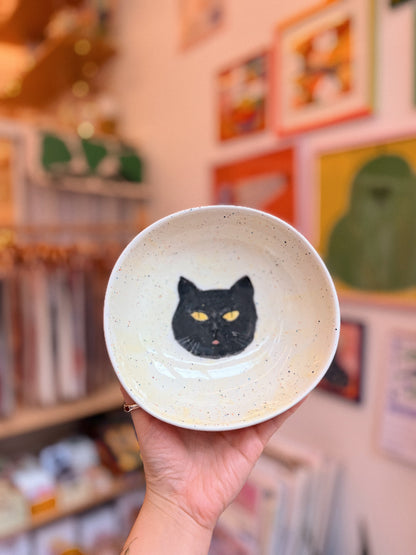 ceramic painting: pet bowl