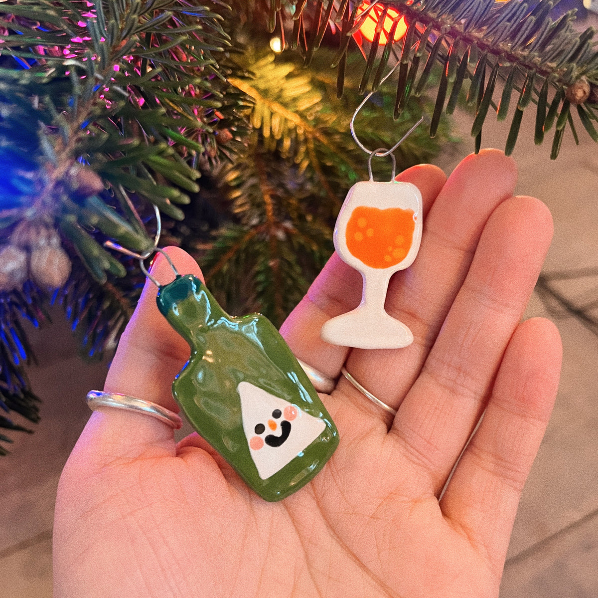 ceramic making: ornaments