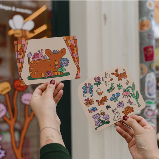 postcards | bethania brigitta x pansy