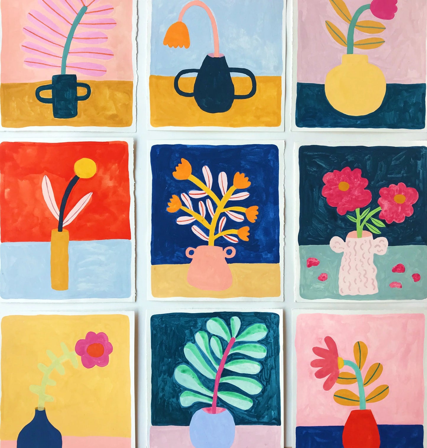 still life - gouache painting | original artwork