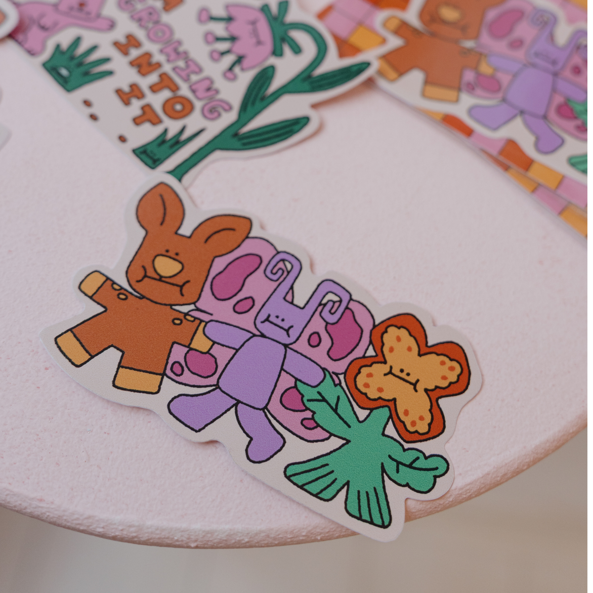 cutie sticker | bethania brigitta x pansy
