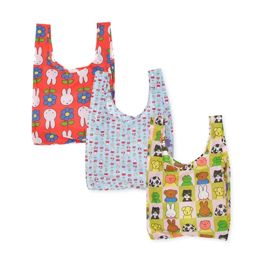 miffy set of 3 baggu