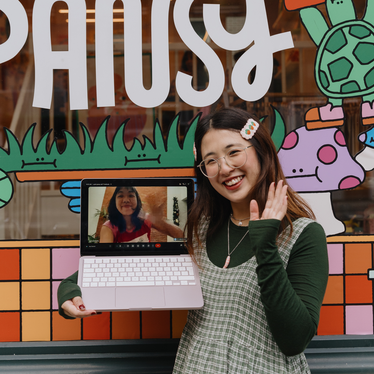 cutie sticker | bethania brigitta x pansy