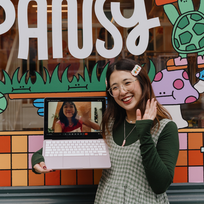 cutie sticker | bethania brigitta x pansy