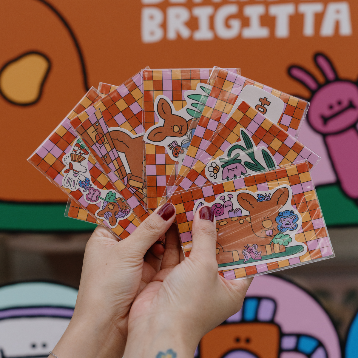 cutie sticker | bethania brigitta x pansy