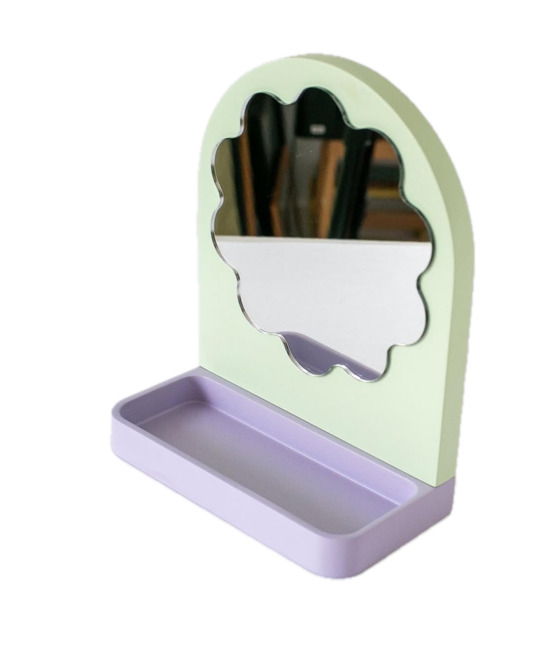 bougie woogie - tabletop fleur mirror
