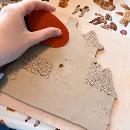ceramic making: wall clock | 7 + 14 november