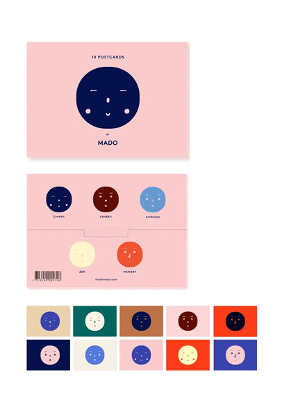mado - box of feelings postcards