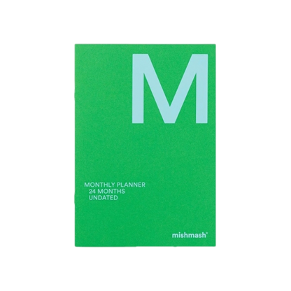 mishmash monthly planner undated - large a4