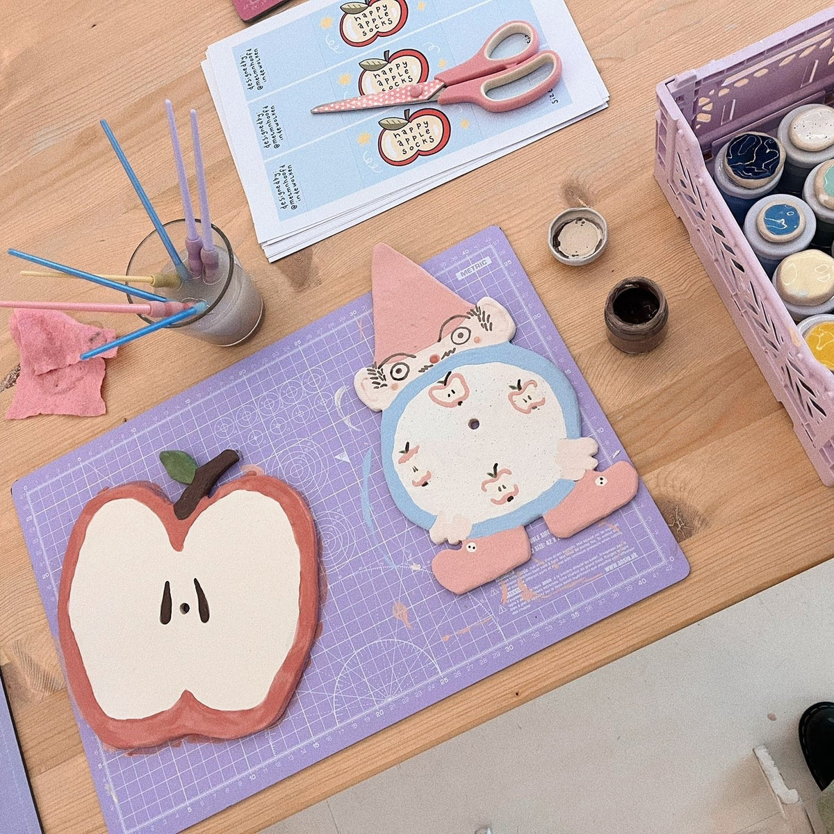 ceramic making: wall clock | 7 + 14 november