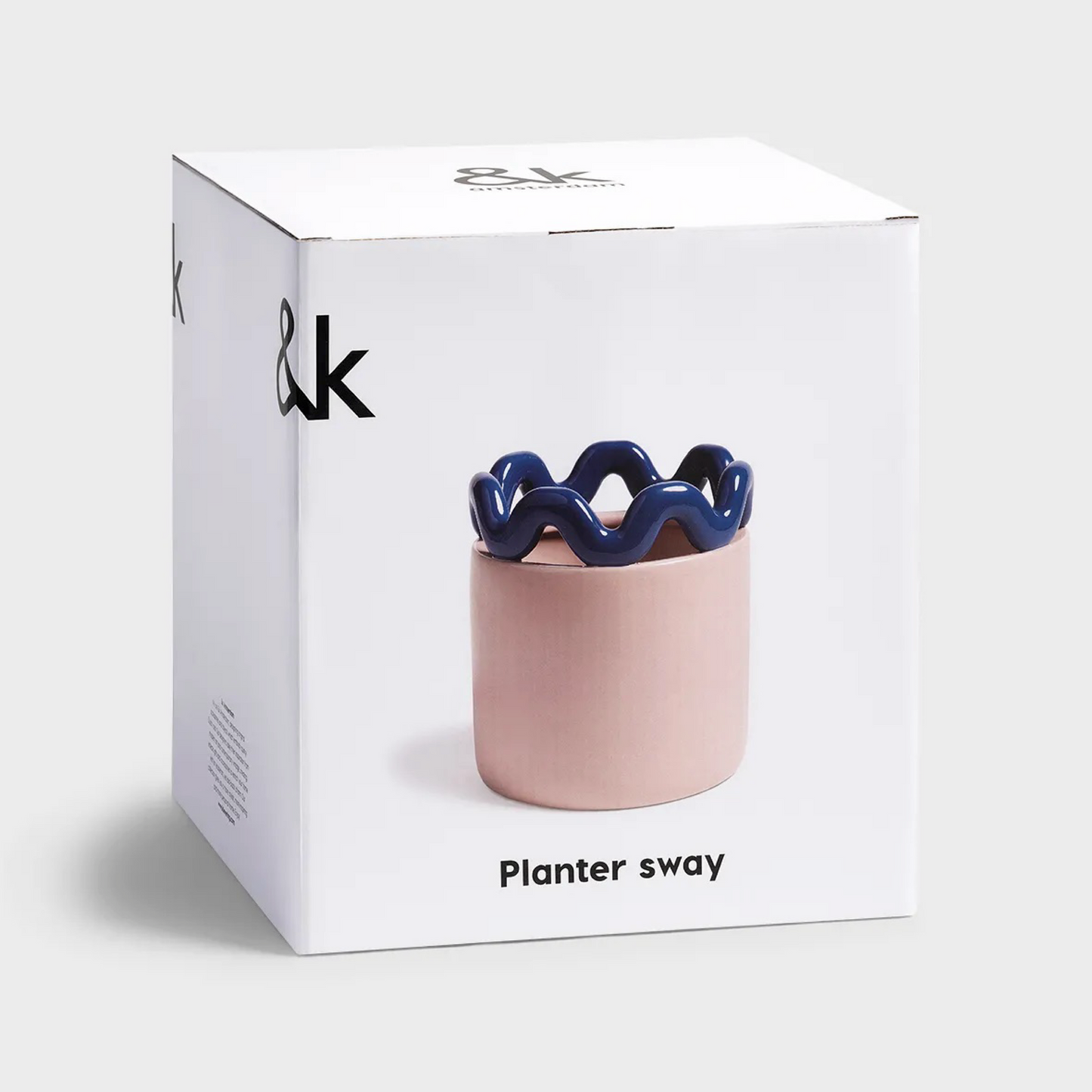 &klevering planter - sway pink