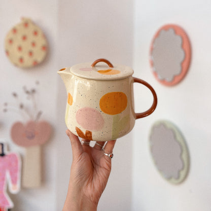 ceramic painting: teapot