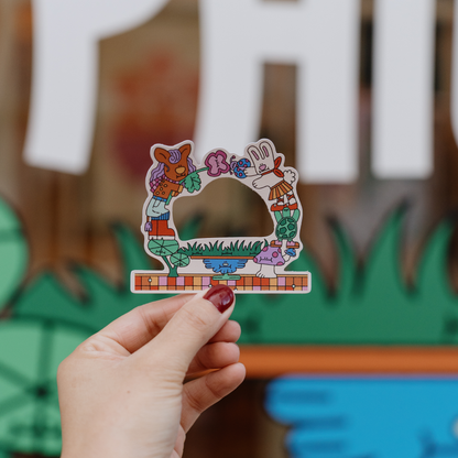 cutie sticker | bethania brigitta x pansy