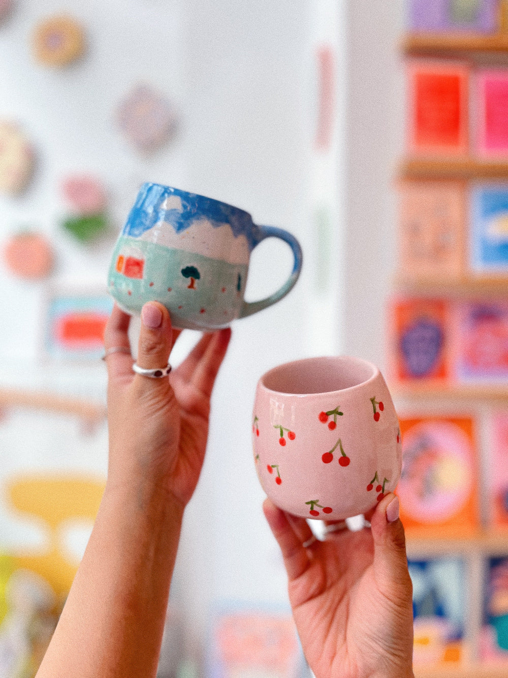 ceramic painting: small object