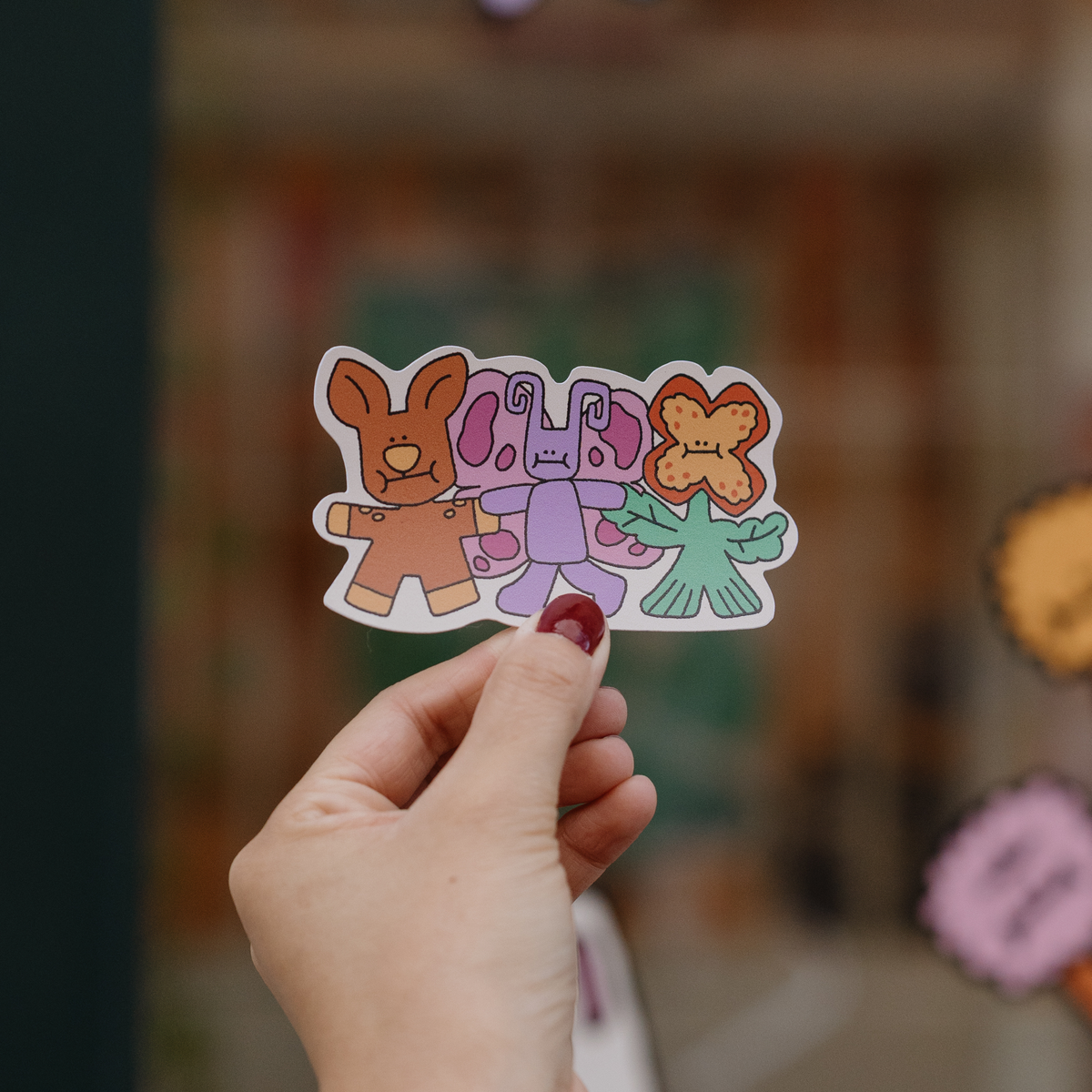 cutie sticker | bethania brigitta x pansy