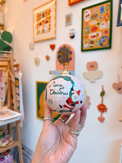 ceramic painting: baubles