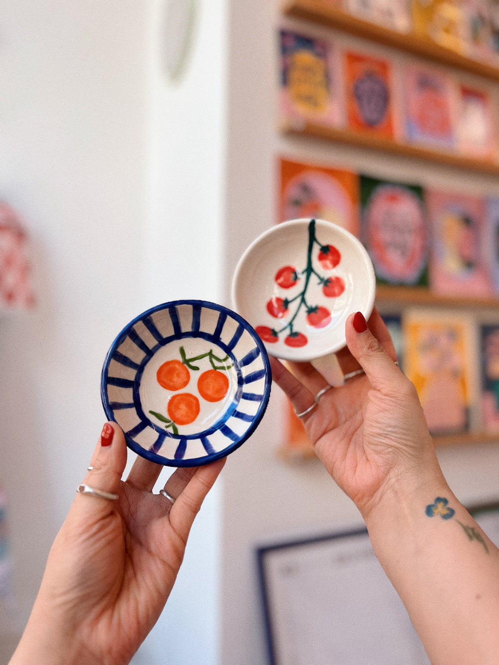 ceramic painting: small object