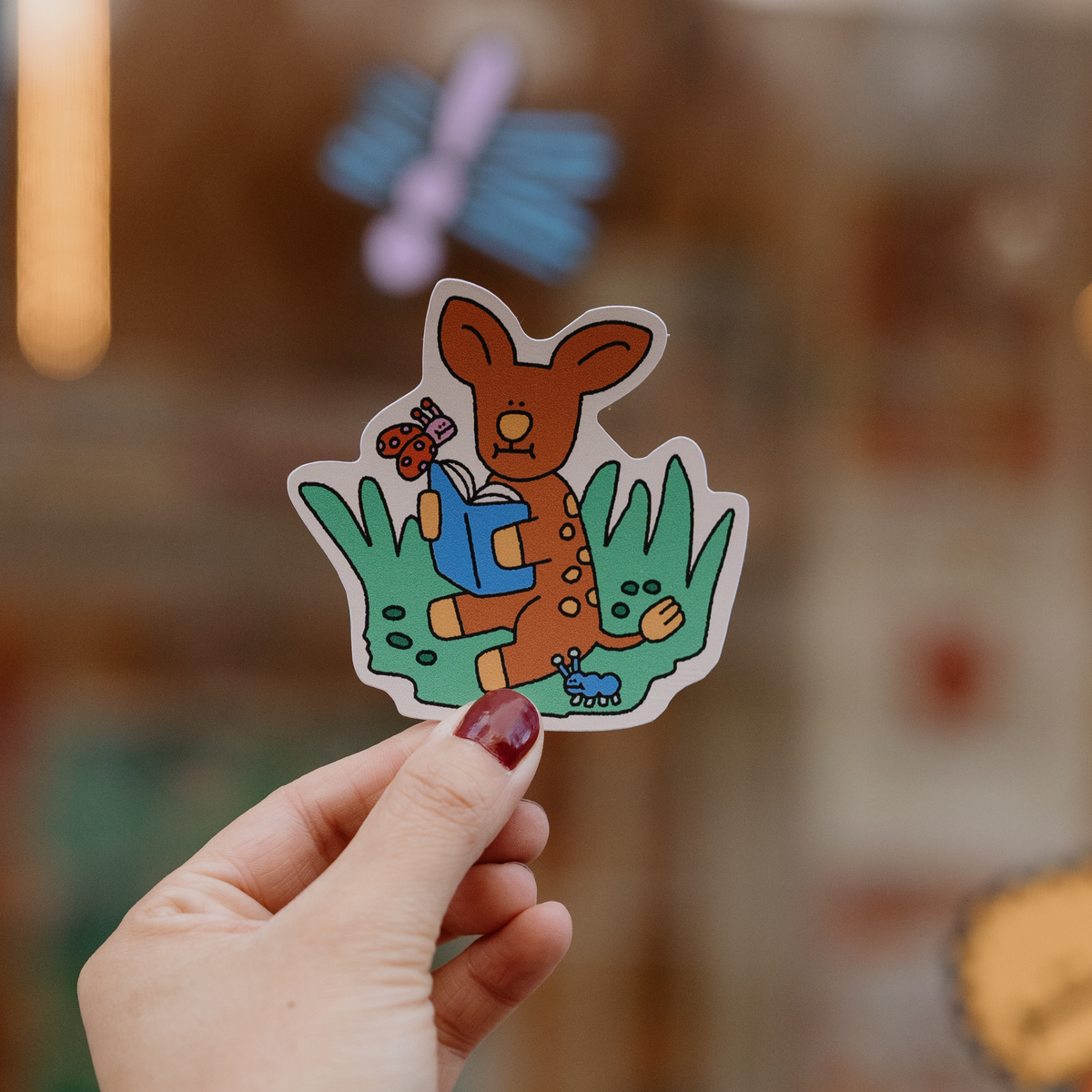 cutie sticker | bethania brigitta x pansy