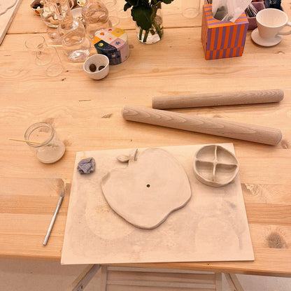 ceramic making: wall clock | 7 + 14 november