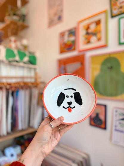 ceramic painting: pet bowl