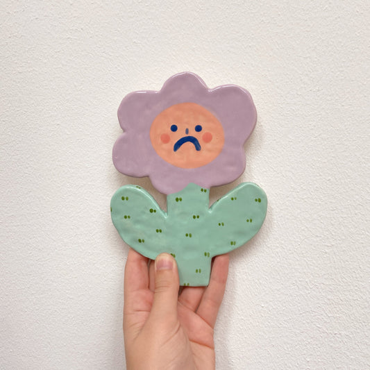 wall flower | sad lavender friend