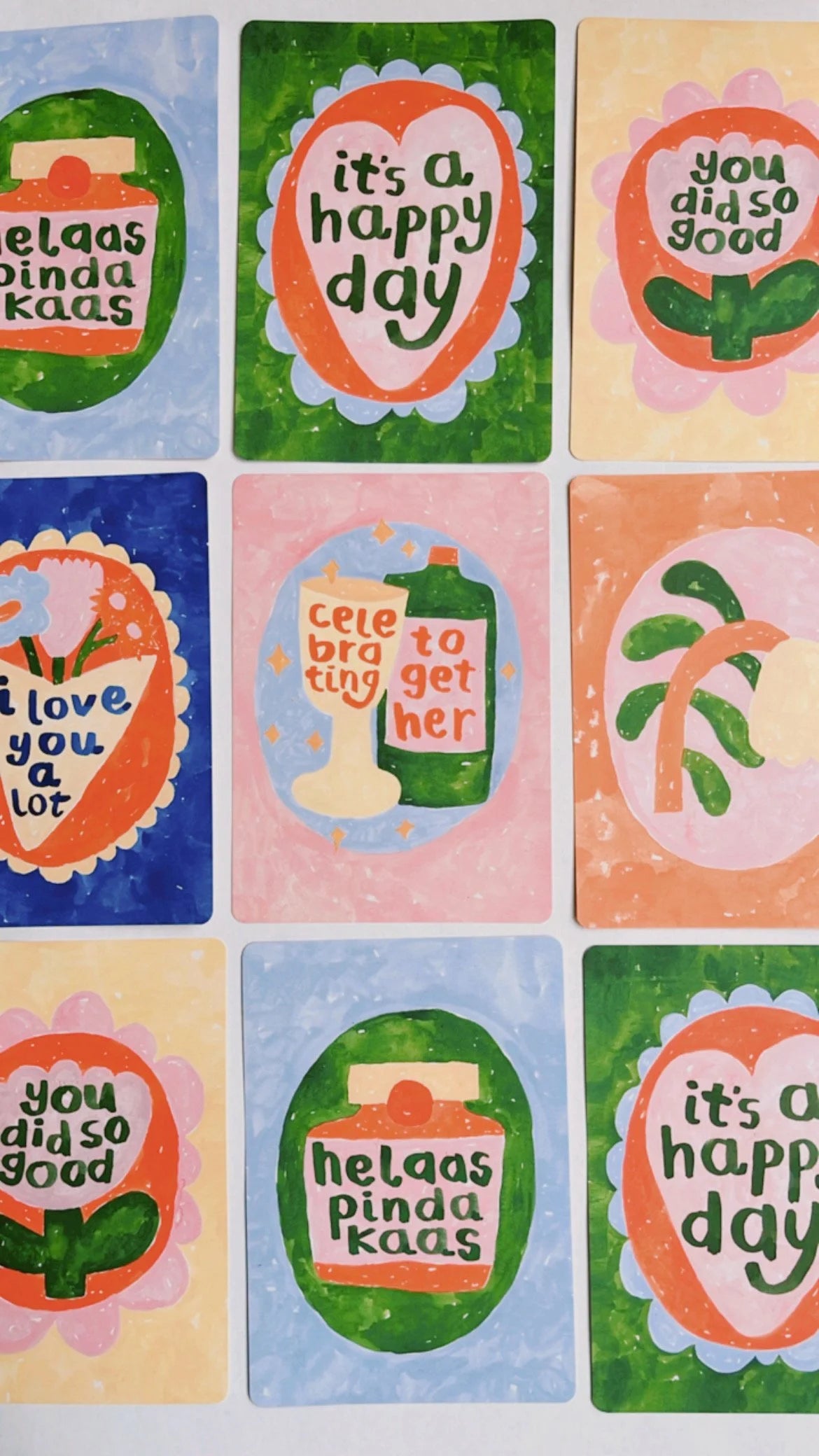 giant postcard | i love you a lot