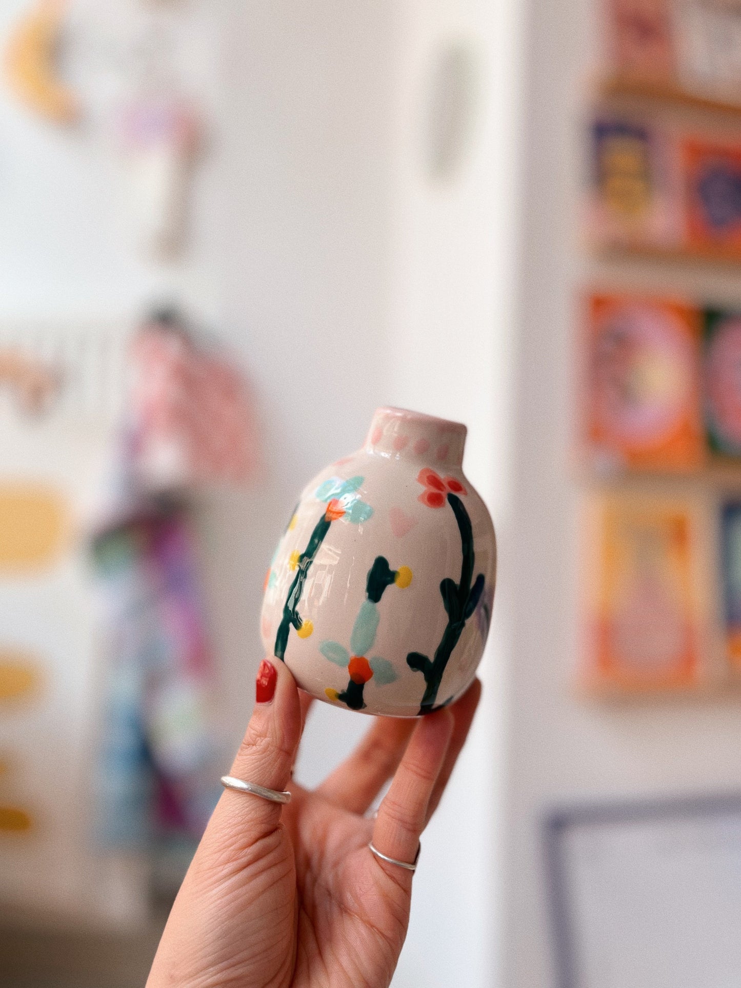 ceramic painting: small object