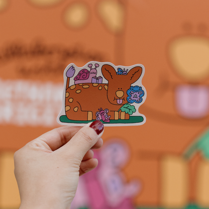 cutie sticker | bethania brigitta x pansy