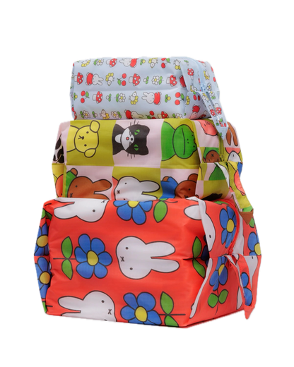 3D zip set baggu - miffy