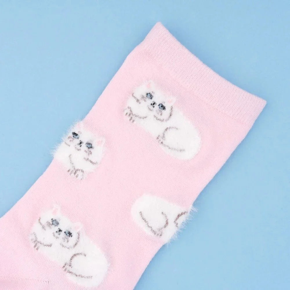 coucou suzette socks - persian cat