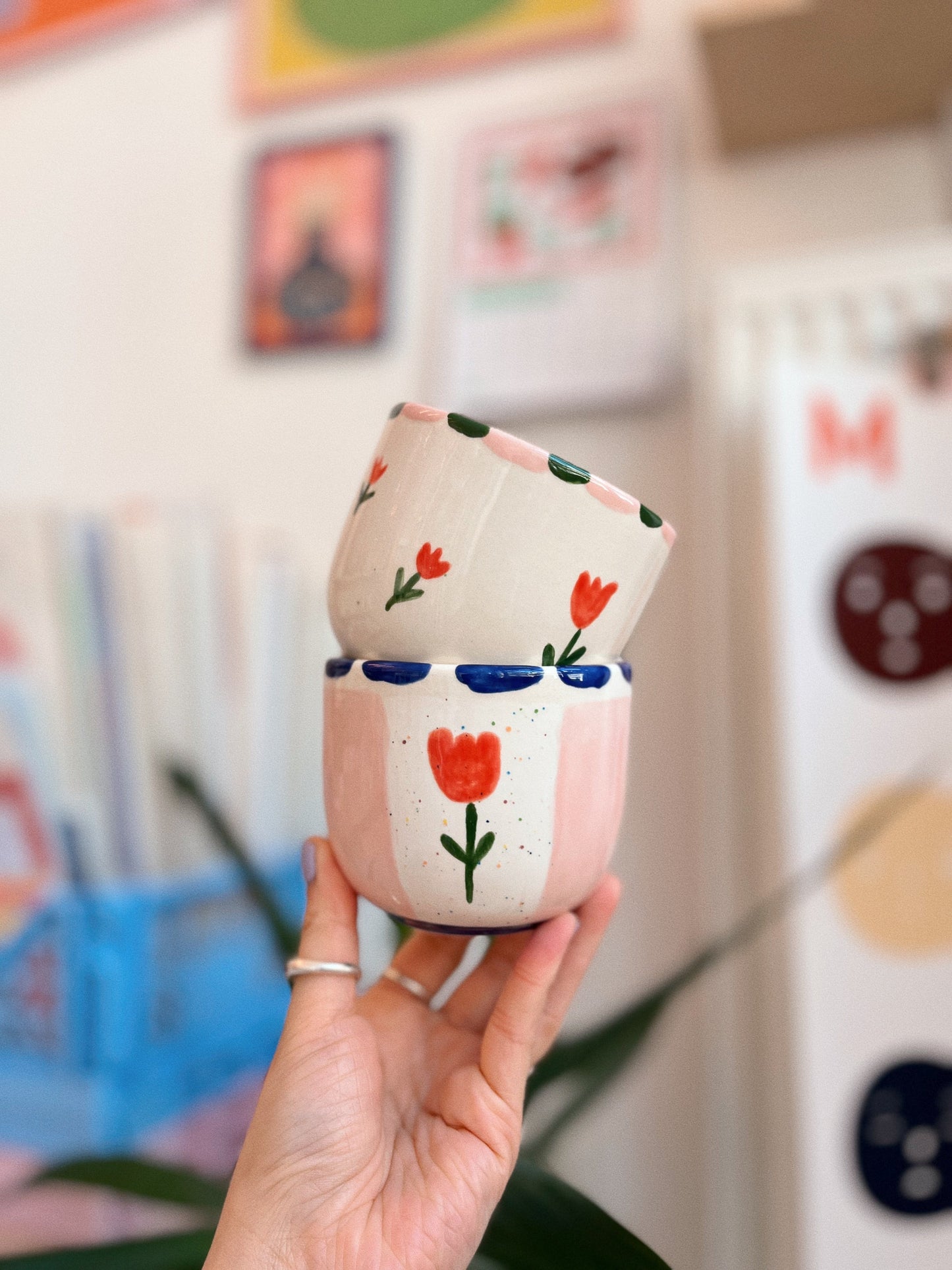 ceramic painting: small object