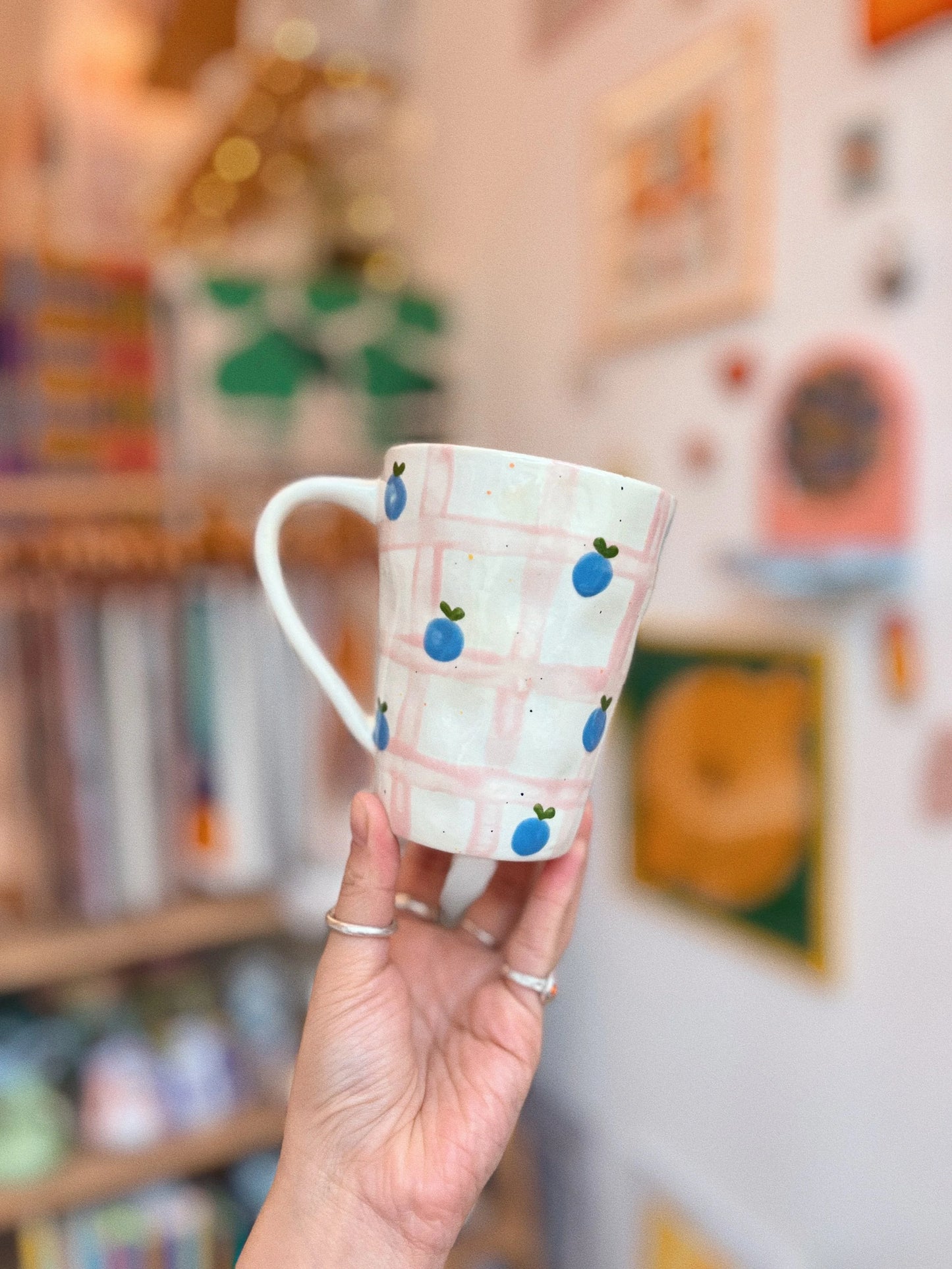 mug | blueberry picknick