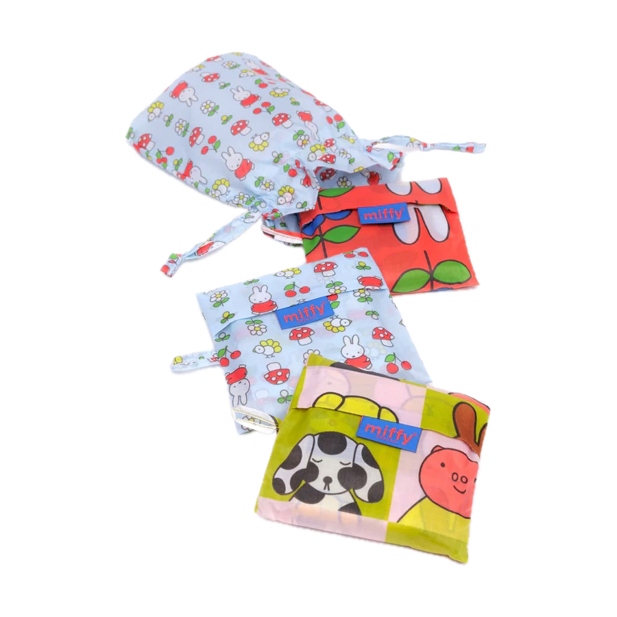 miffy set of 3 baggu
