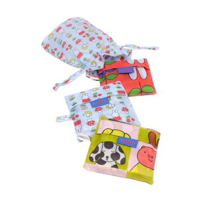 miffy set of 3 baggu