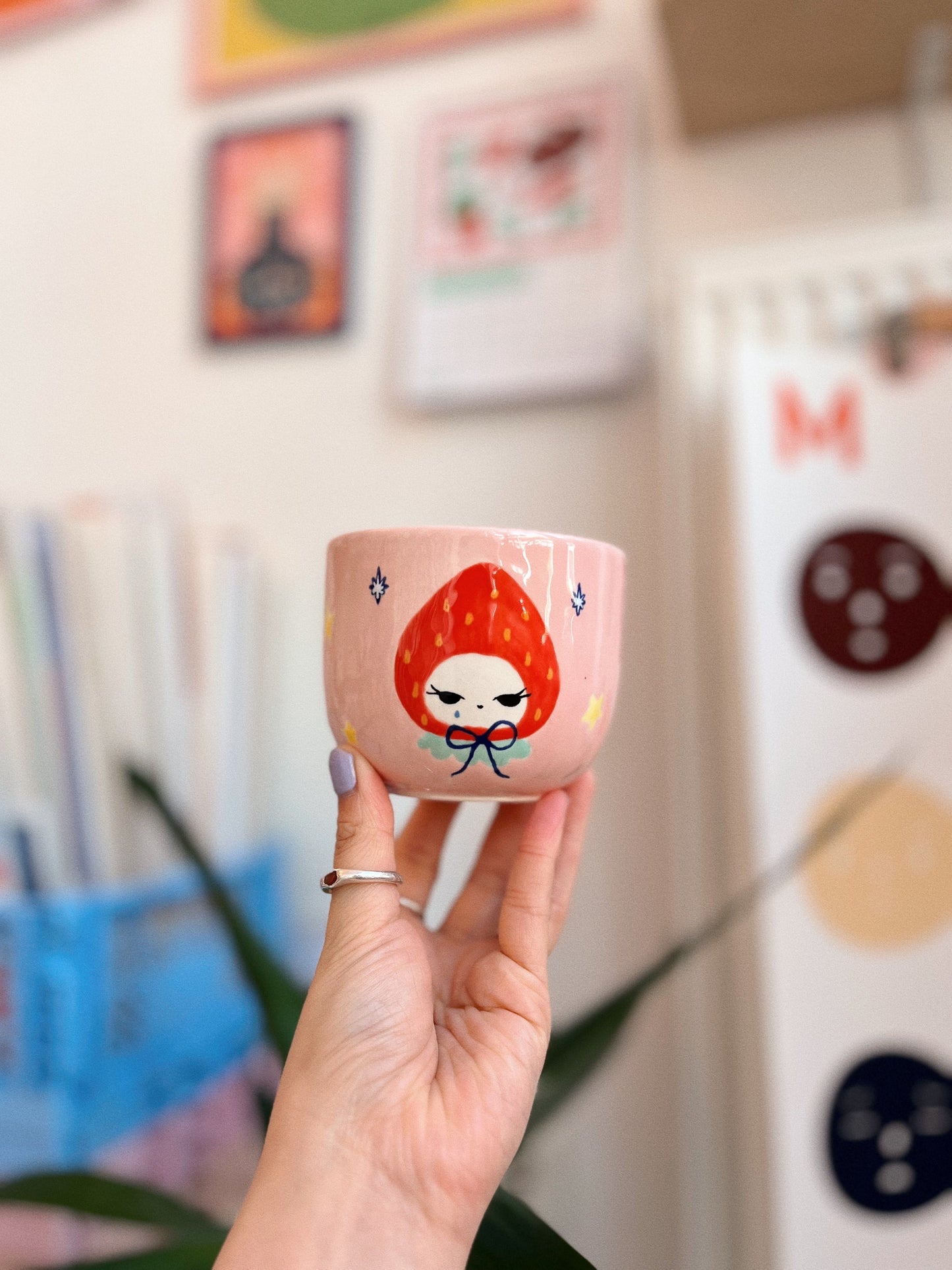 ceramic painting: small object