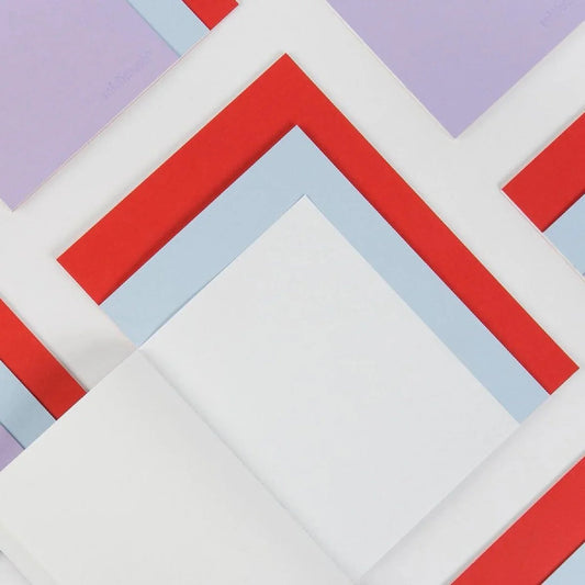 mishmash - easygoing colour-blocking notebooks