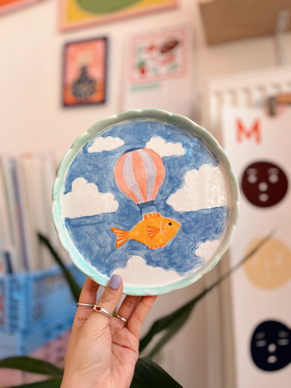 ceramic painting: pet bowl