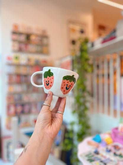 ceramic painting: mug & saucer