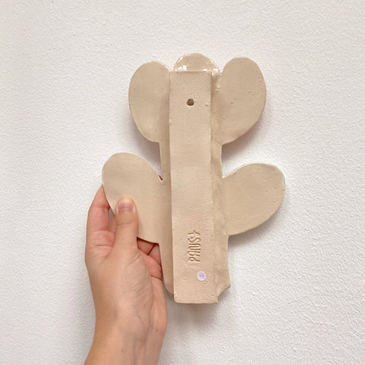 wall vase | sad pink tulip