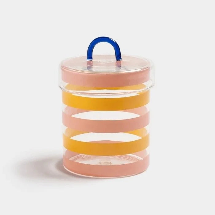 &klevering jar - stripy