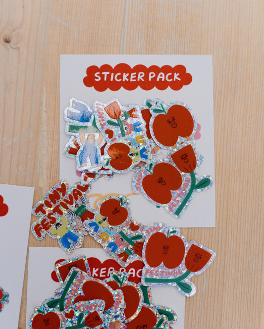 sticker pack | TINY FEST